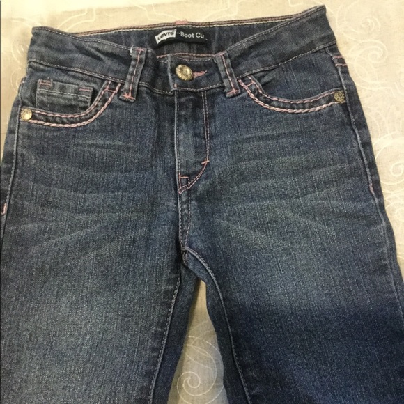 Girls Regular Levi Jeans - Picture 2 of 4